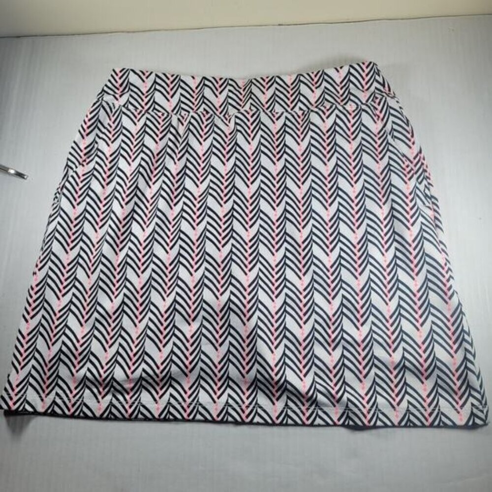 Tail White Label Tennis Golf Workout Athletic Athleisure Abstract Skort Size S